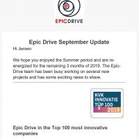 Epic Drive September Update